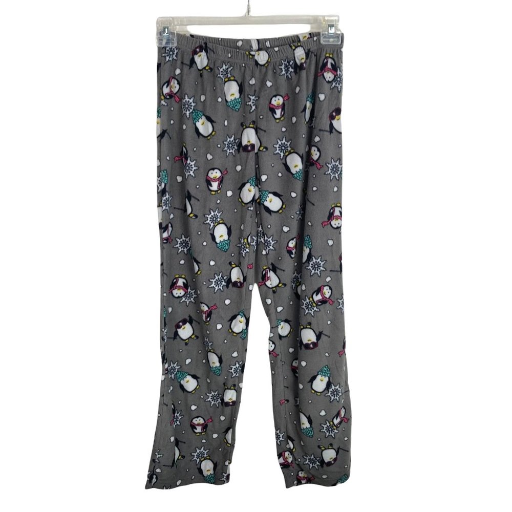 Just be.. Penguin Winter Fleece Pull On Elastic Lounge Pants M